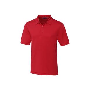 Men's Forge Pencil Stripe Short Sleeve Polo CUTTER & BUCK