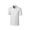 WHITE | Men's Forge Pencil Stripe Short Sleeve Polo