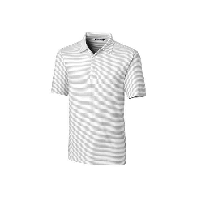 Polo Forge à rayures fines pour hommes CUTTER & BUCK