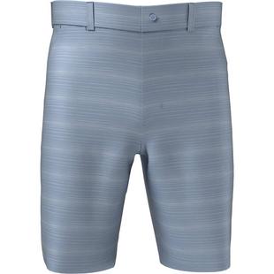 Pantalon court texturé à imprimé sur toute la surface pour hommes