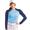 BLEU PÂLE/MARINE | Polo Veil à manches longues pour femmes