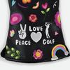 Love Peace & Golf Driver Headcover