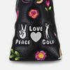 Couvre-bâton Love Peace & Golf pour fer droit étroit