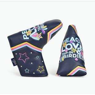 Peace Love & Birdies Blade Putter Cover