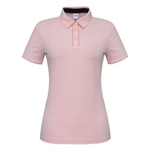 Women's Solid Short Sleeve Polo