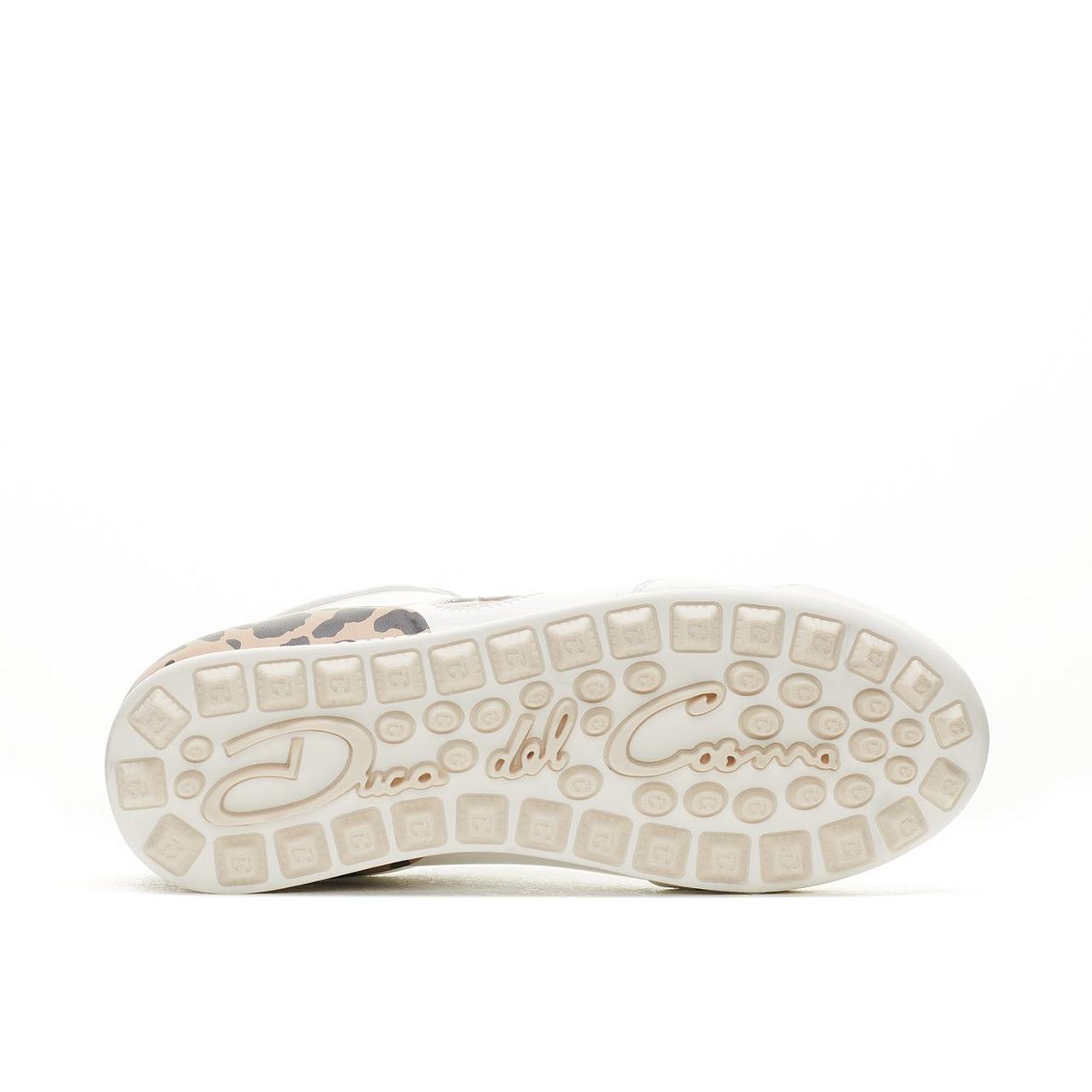 Women's King Cheetah Spikeless Golf Shoe - White/Multi