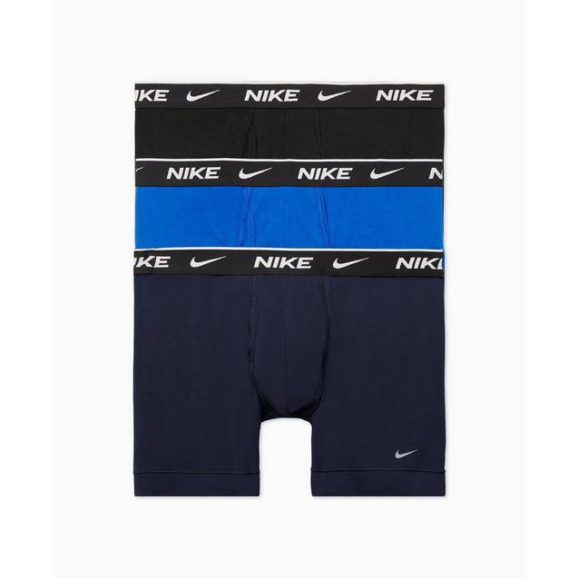 Men's Essential Cotton Stretch Boxer Brief - 3 Pack, NIKE