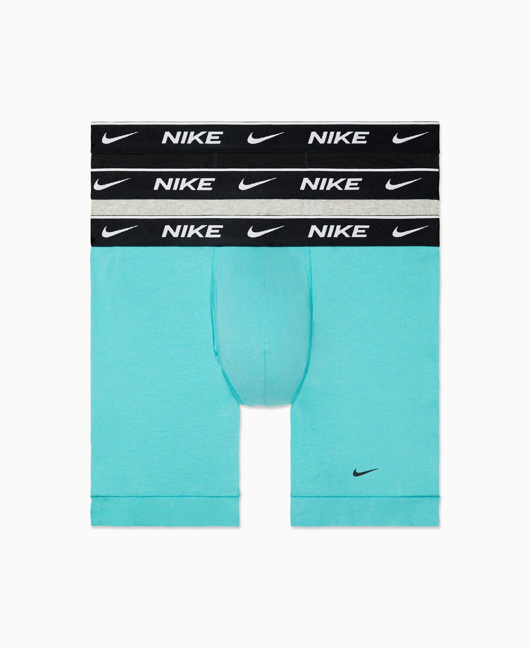 Nike, Underwear & Socks, Nike Drifit Essential Cotton Stretch 3 Pack  Boxer Briefs Xlarge 442