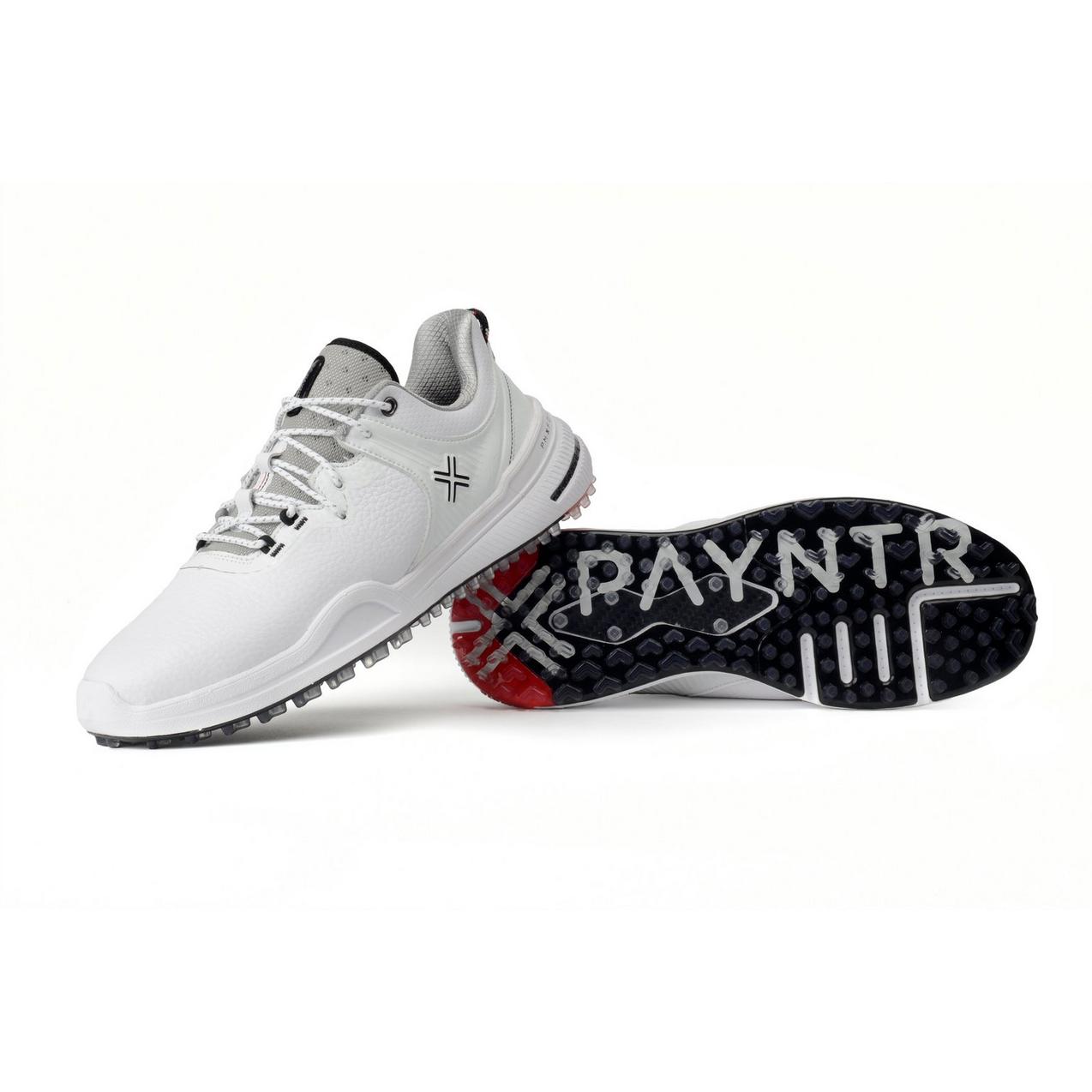 Men's X 002 LE Spikeless Golf Shoe - White/Grey | PAYNTR
