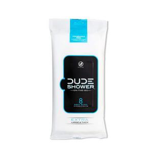 Dude Shower Wipes Dispenser Pack - 8 Count