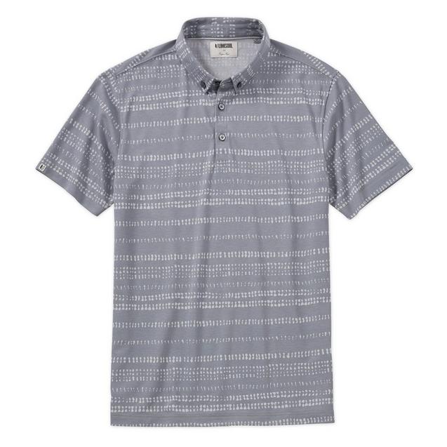 Men's Batik Oxford Short Sleeve Polo LINKSOUL