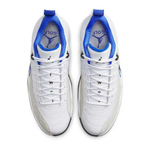 Air Jordan XII G NRG PGA22 Spiked Golf Shoe - White/Navy  display picture 1