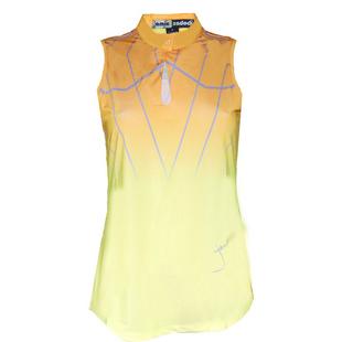 Women's Cyber Print Sleeveless Top