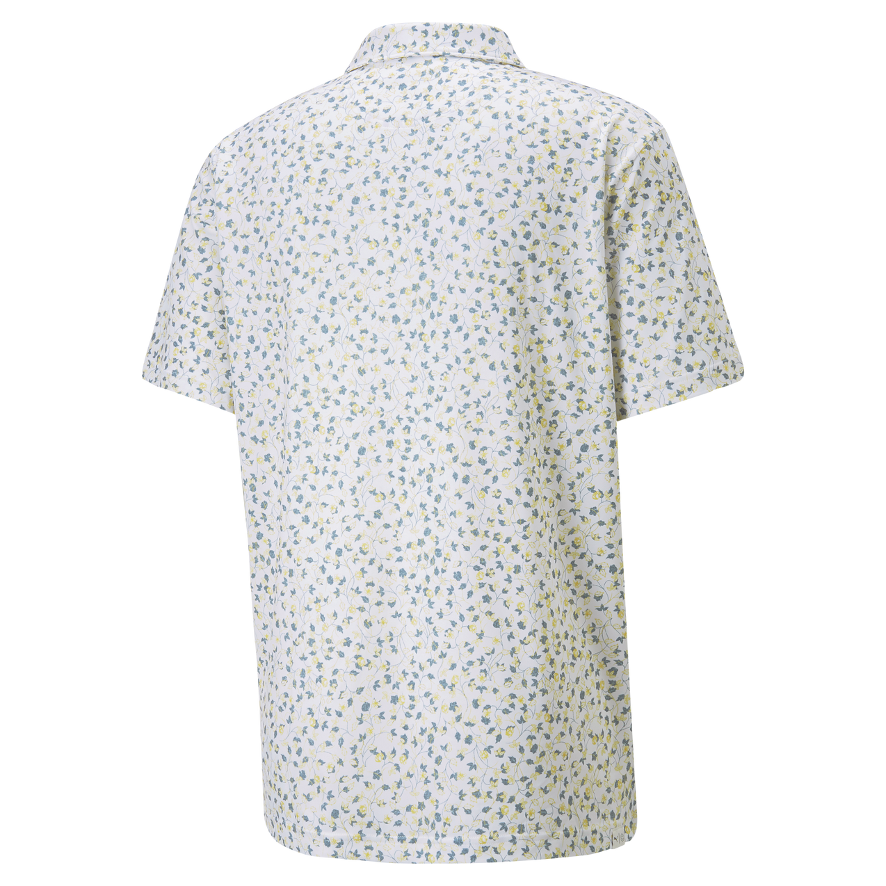 Men's MATTR Fancy Plant Short Sleeve Polo