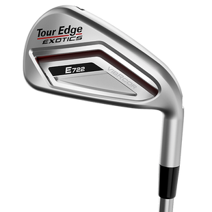 Exotics E722 6-PW AW GW Iron Set with Steel Shafts