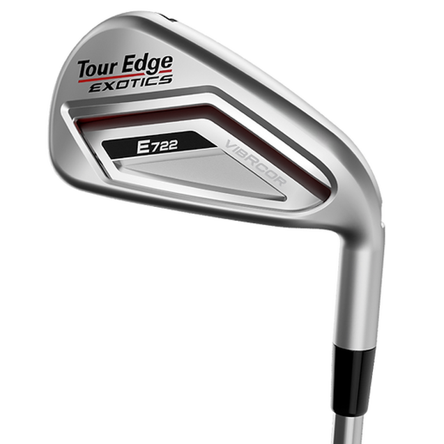 Exotics E722 6-PW AW GW Iron Set with Graphite Shafts TOUR EDGE