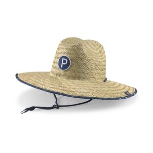 Men's P Straw Bucket Hat