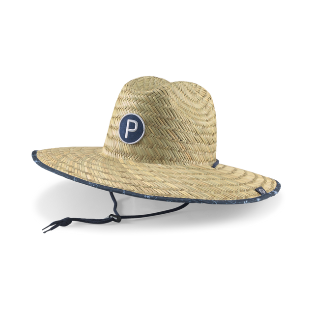 Men's P Straw Bucket Hat | PUMA | Golf Town Limited
