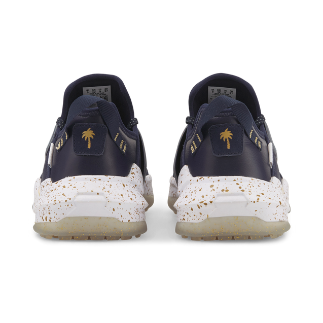 Men's Palm Tree Crew GS-One Sport Spikeless Golf Shoe - Navy/Gold