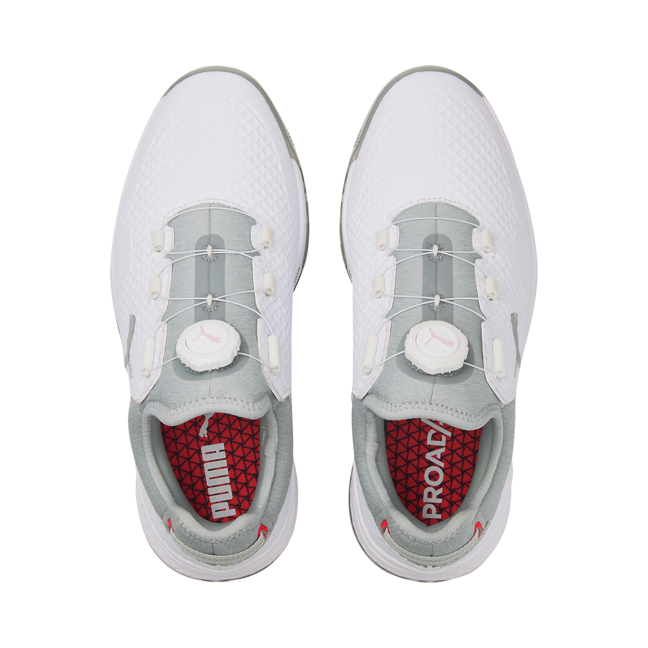 Women's ProAdapt Alphacat Disc Spikeless Golf Shoe - White/Grey