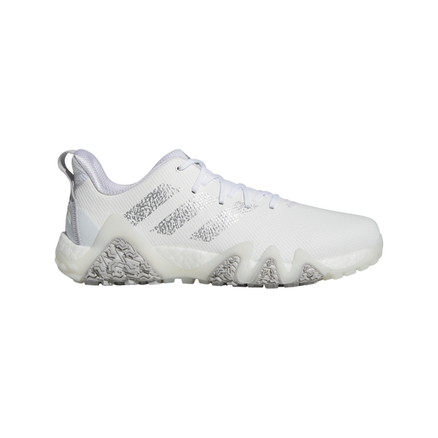 Prior Generation - Men's CodeChaos 22 Spikeless Golf Shoe - White/Grey ADIDAS