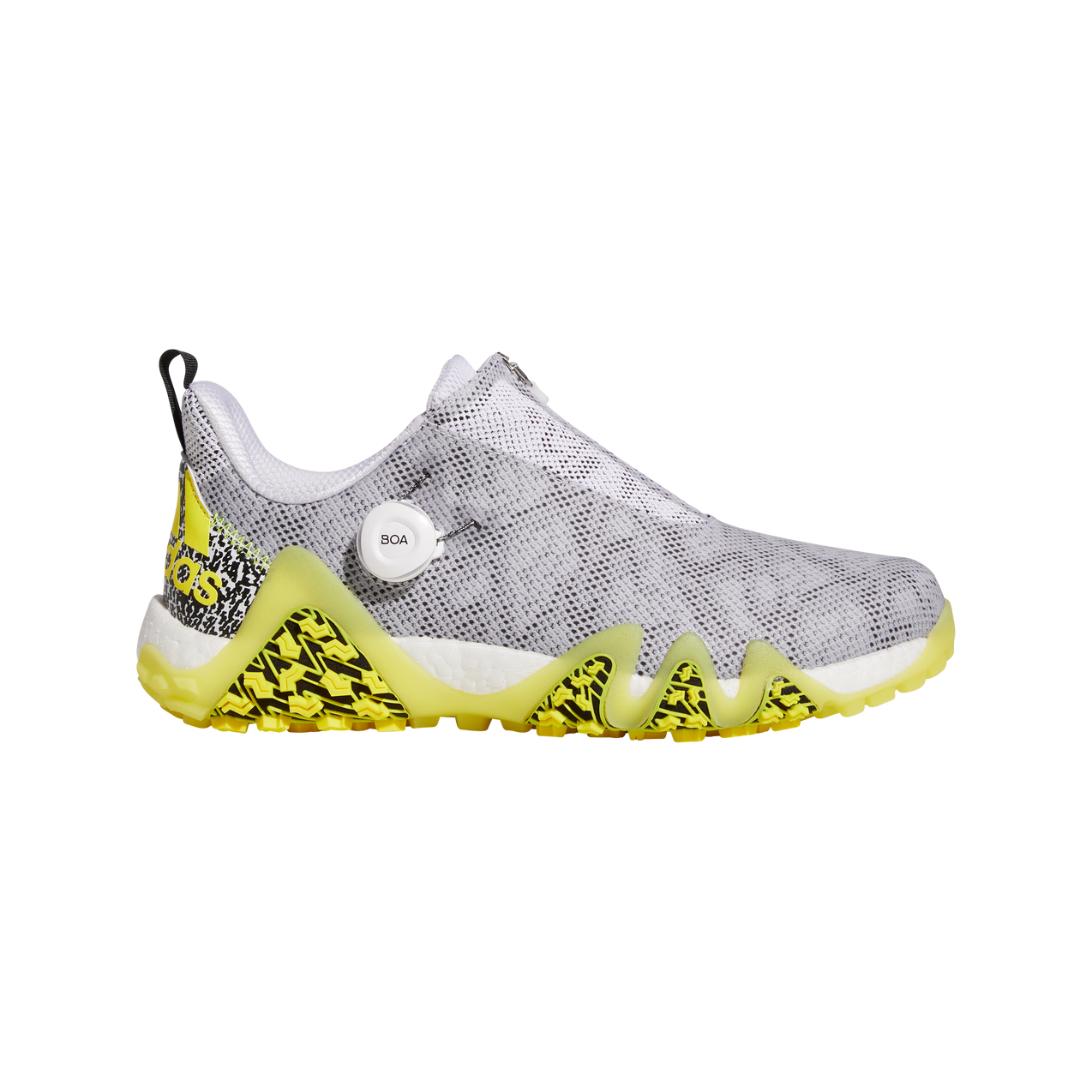 Men's CodeChaos 22 BOA Spikeless Golf Shoe - Grey/Yellow