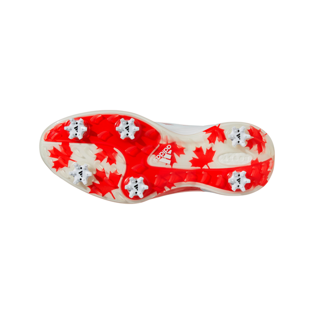 Men's ZG21 Spiked Golf Shoe - White/Red | ADIDAS | Golf Shoes