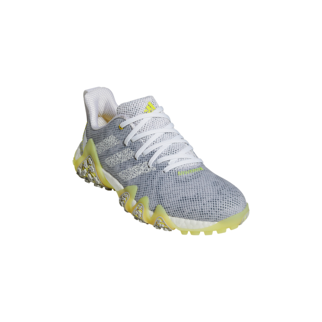 Women's CodeChaos 22 Spikeless Golf Shoe - Grey/Yellow | ADIDAS | Golf Shoes  | Women's | GREY | Golf Town Limited