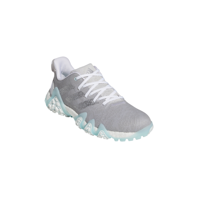 Women's CodeChaos 22 Spikeless Golf Shoe - Grey/Light Blue 