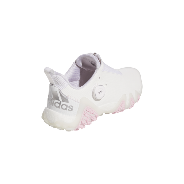 Women's CodeChaos 22 BOA Spikeless Golf Shoe - White/Pink | ADIDAS