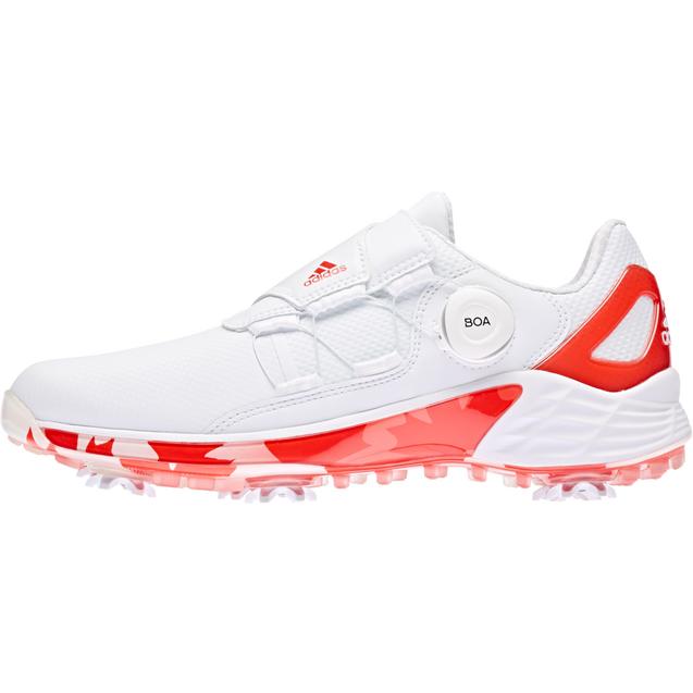 Women's ZG21 BOA Spiked Golf Shoe - White/Red