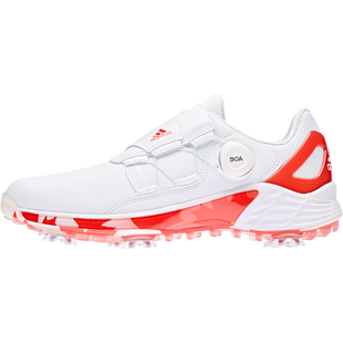 Women's ZG21 BOA Spiked Golf Shoe - White/Red