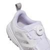 Chaussures CodeChaos 22 BOA à crampons pour juniors - Blanc/Gris