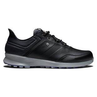 Men's Stratos Spikeless Golf Shoe - Black/Grey