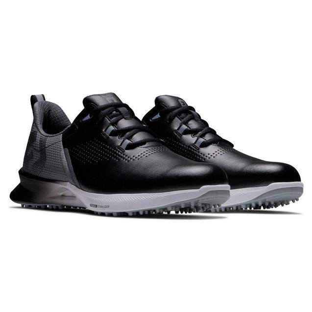 Men s Fuel Spikeless Golf Shoe Black FOOTJOY Golf Town Limited