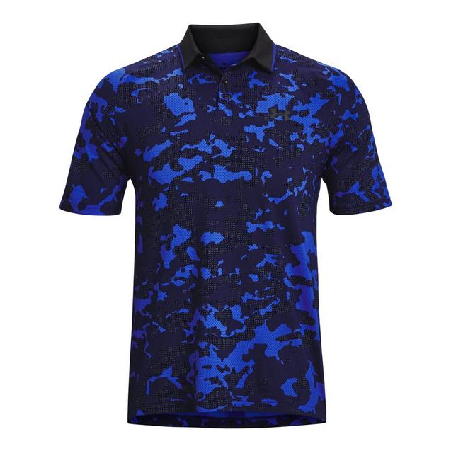 Polo Iso-Chill Charged à motif camouflage pour hommes UNDER ARMOUR