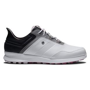Women's Stratos Spikeless Golf Shoe - White/Grey