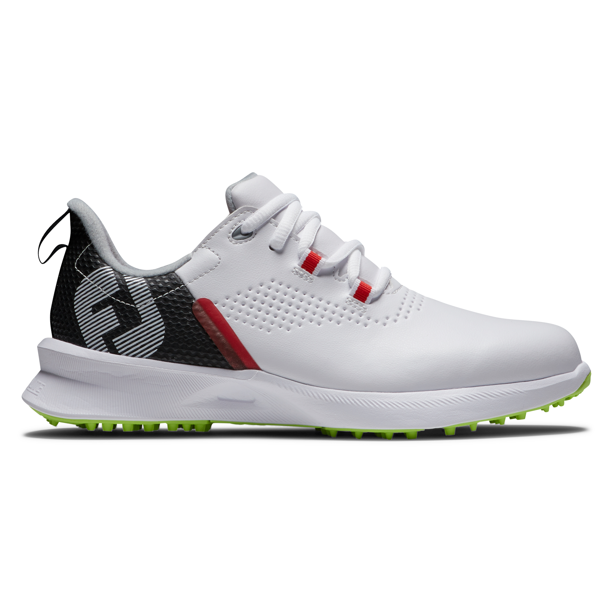 Prior Generation - Junior Fuel Spikeless Golf Shoe - White/Black/Red