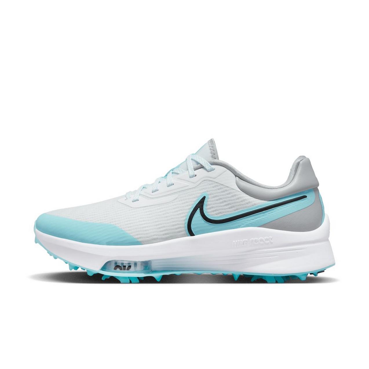 Air Zoom Infinity Tour NXT Spikeless Golf Shoe - White/Light Blue