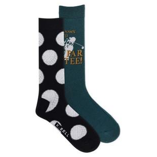 Men's Down To Par Tee Crew Sock - 2 Pack K-BELL