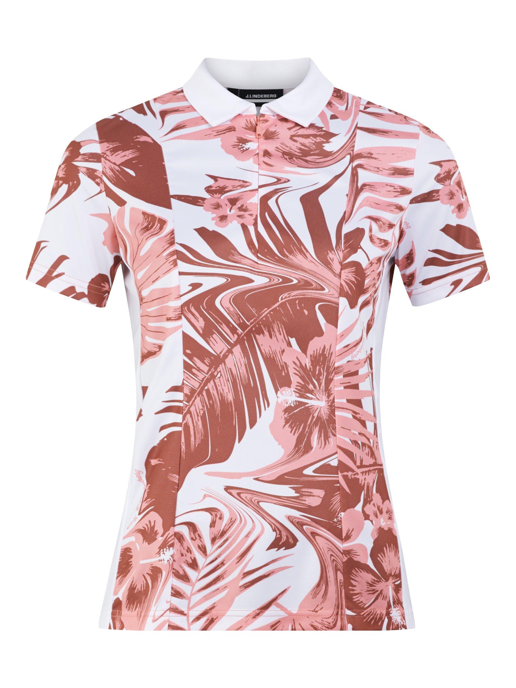 Women's Evelina Printed Short Sleeve Polo