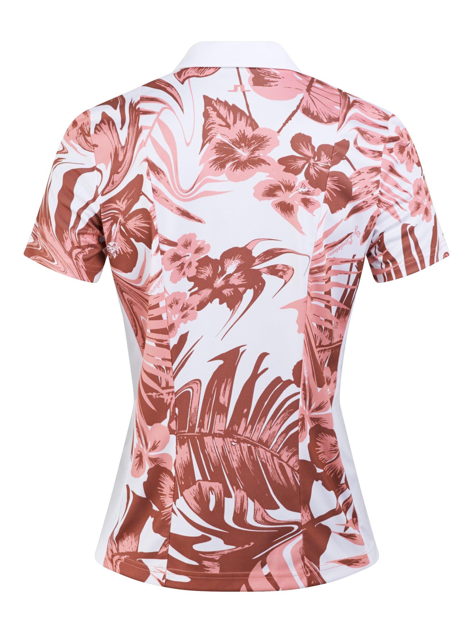 Women's Evelina Printed Short Sleeve Polo