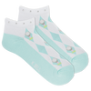Socquettes Golf Argyle pour femmes