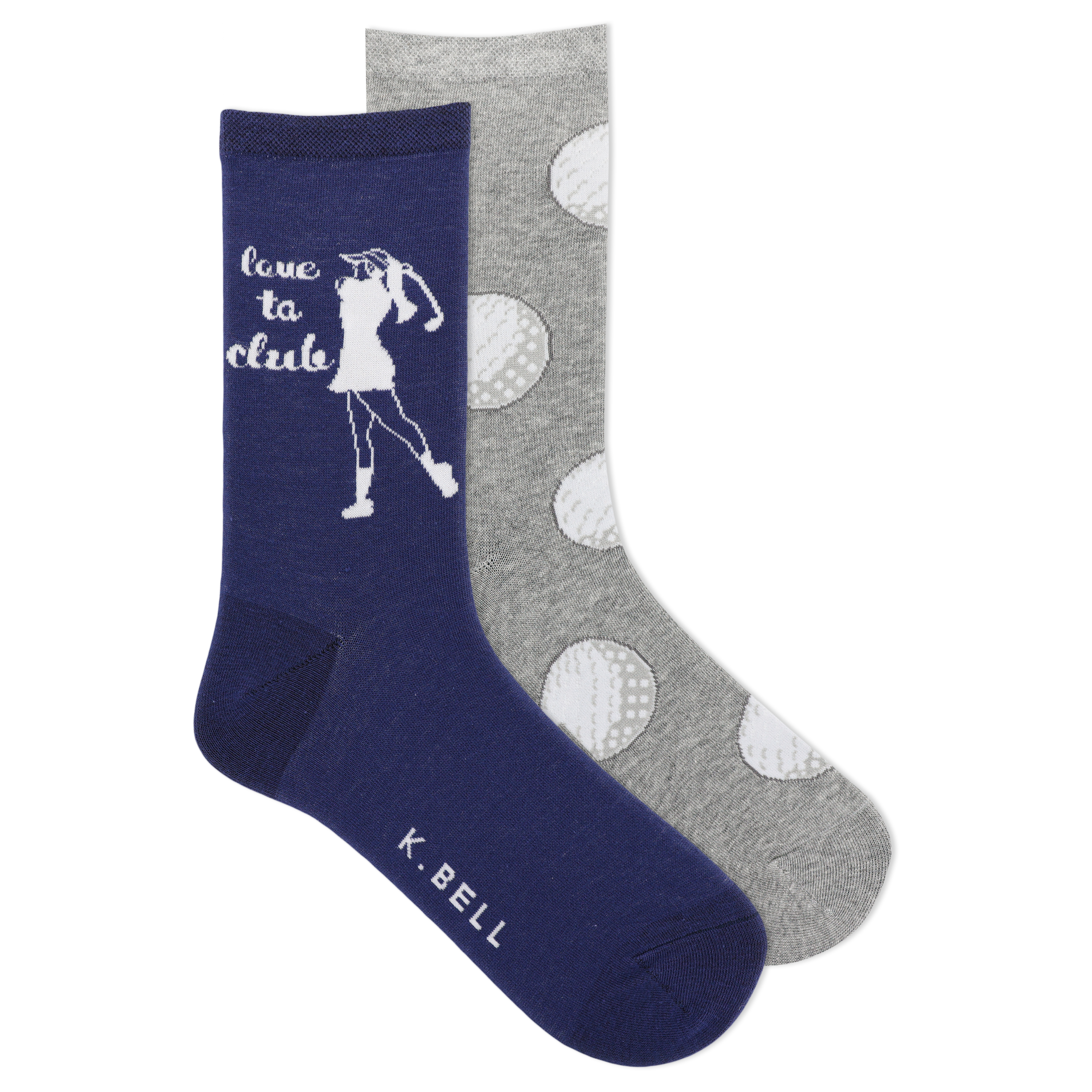 Women's Love to Club Crew Sock - 2 Pack