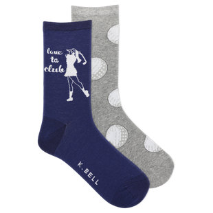 Chaussettes Love to Club pour femmes - Emballage de 2