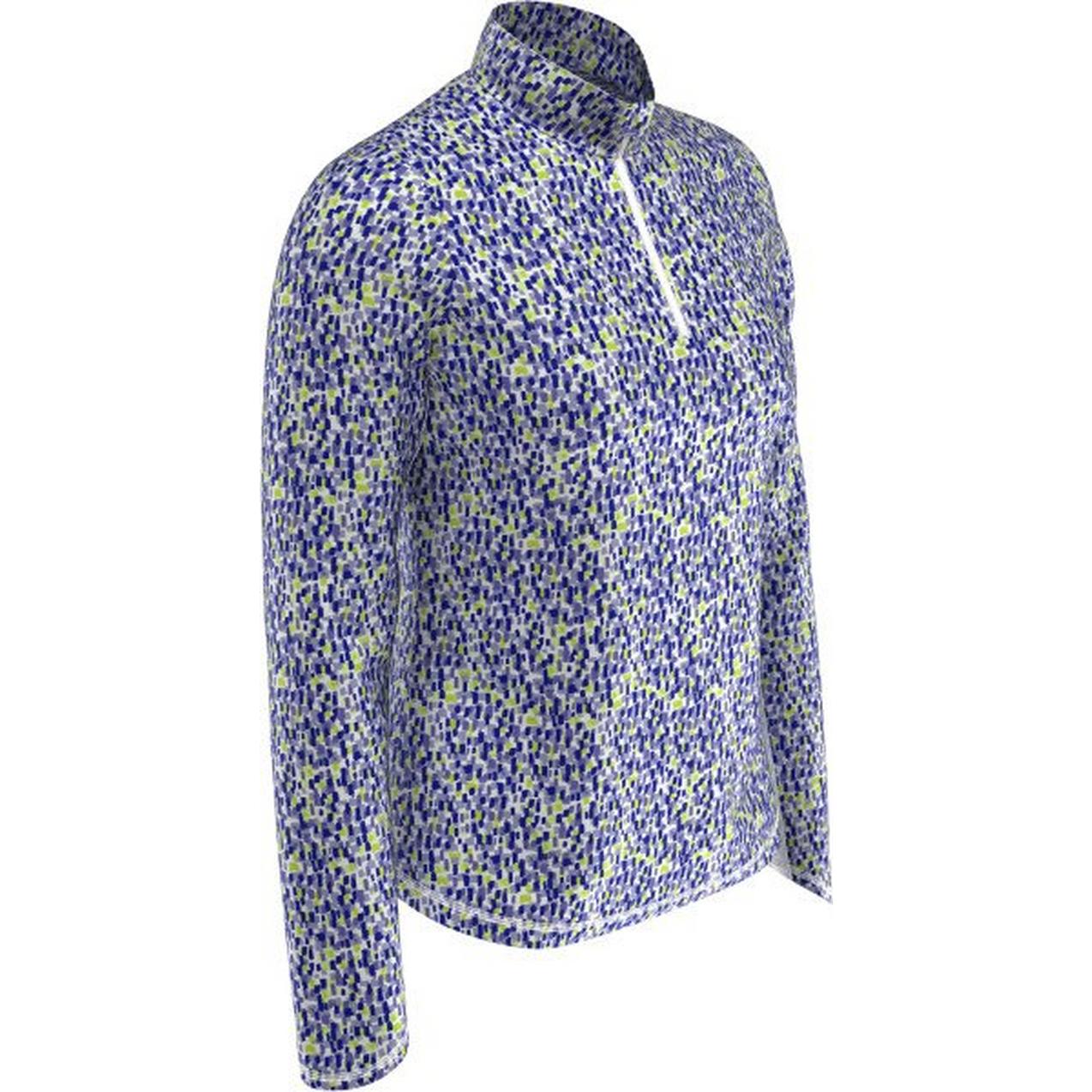 Women's Digital Confetti Printed Sun Protection Longsleeve Top