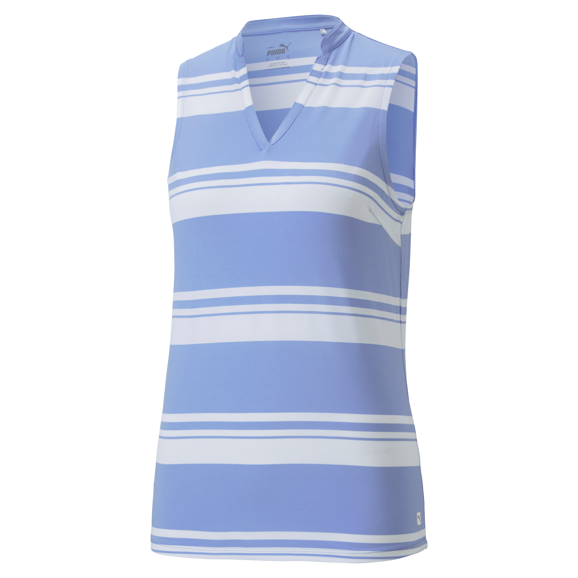 Women's Cloudspun Valley Stripe Sleeveless Polo