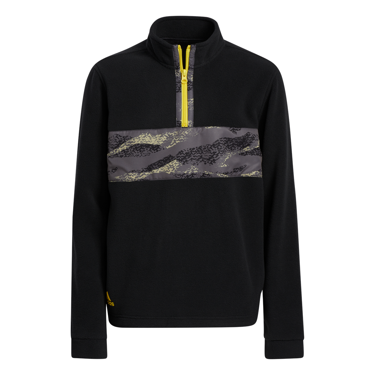Boy's Print Block 1/4 Zip Pullover
