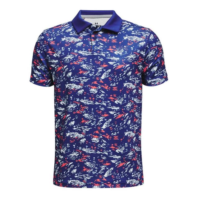 Under armour best sale boys golf shirts