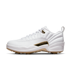 Chaussures Air Jordan XII G NRG 22 à crampons - Blanc/Or
